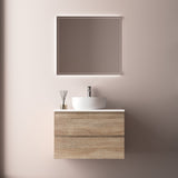 Avia 750mm White Oak Wall Hung Vanity | Indulge Bathroom